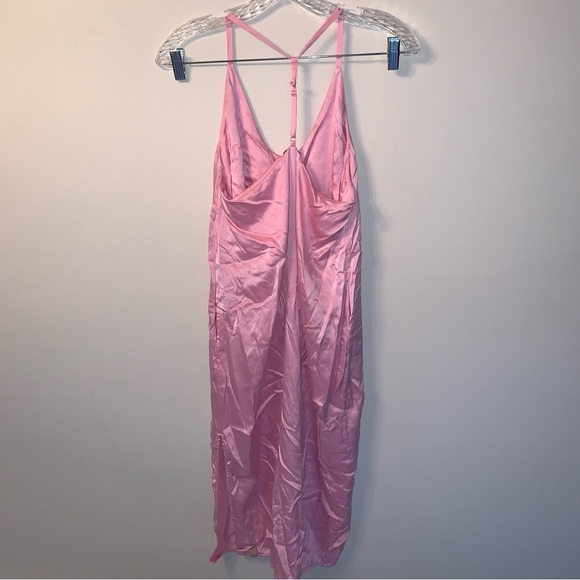 Lunya Pink Silk Chemise Nightgown S - Picture 3 of 12